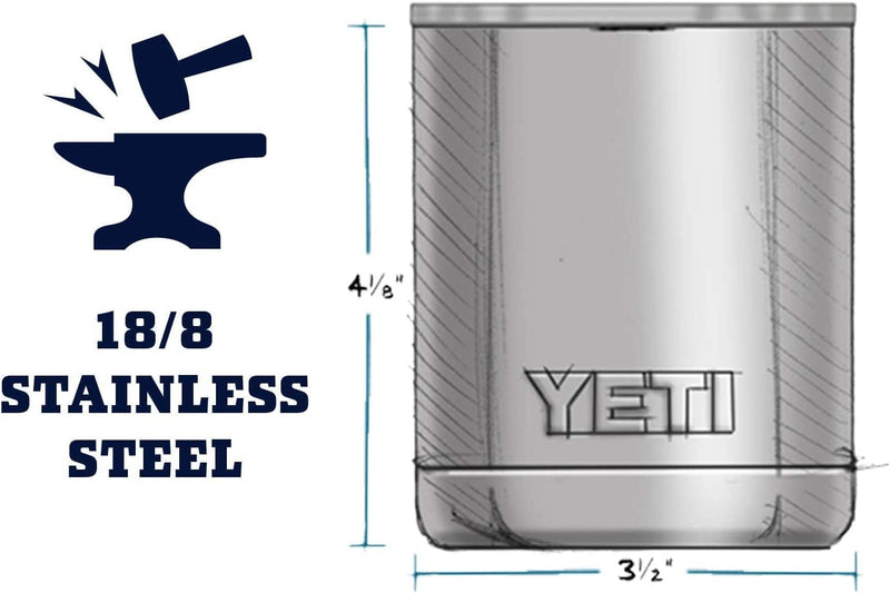 YETI Rambler 10 Oz Lowball, Vacuum Insulated, Stainless Steel with Standard Lid Home & Garden > Kitchen & Dining > Tableware > Drinkware YETI   
