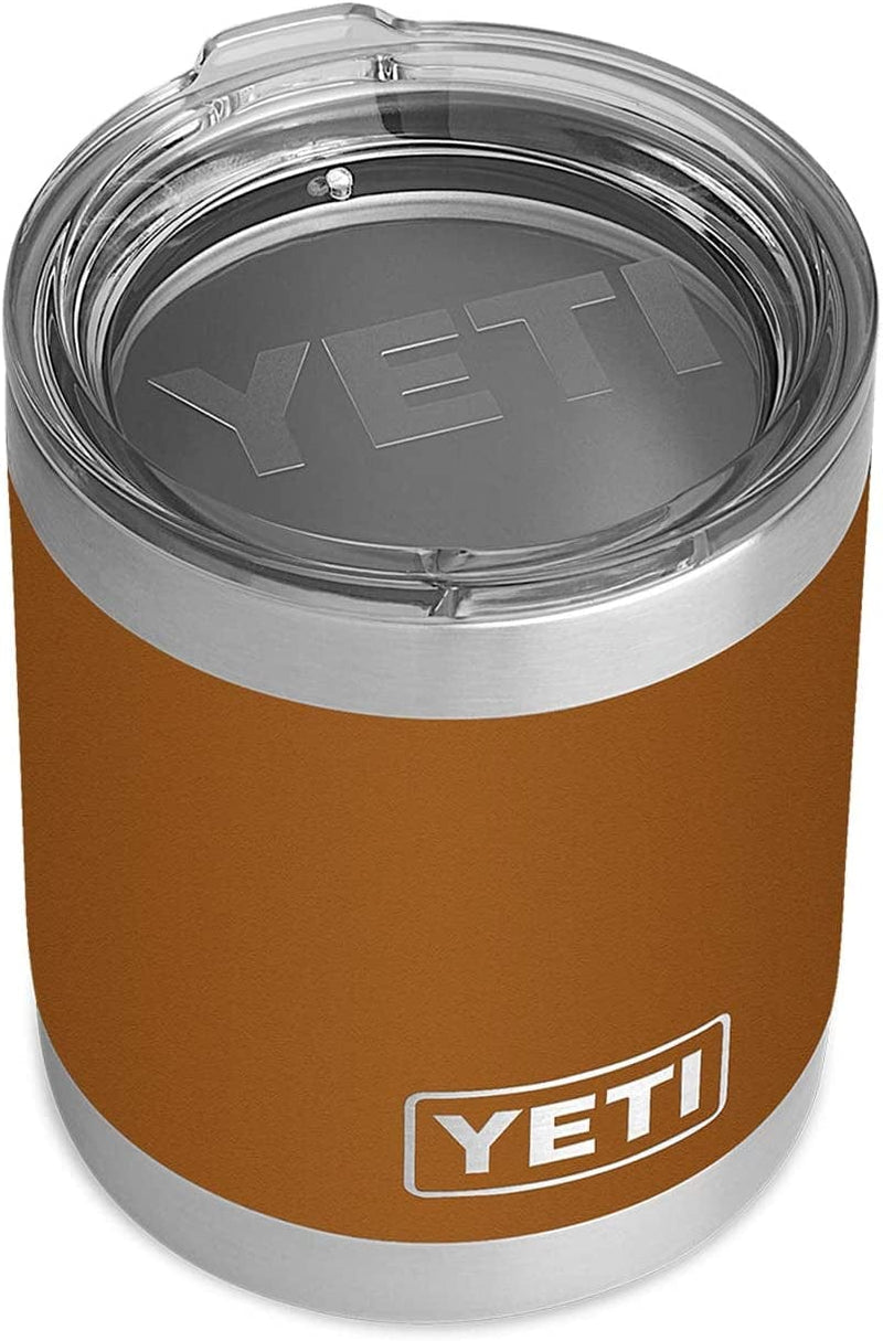 YETI Rambler 10 Oz Lowball, Vacuum Insulated, Stainless Steel with Standard Lid Home & Garden > Kitchen & Dining > Tableware > Drinkware YETI Clay  