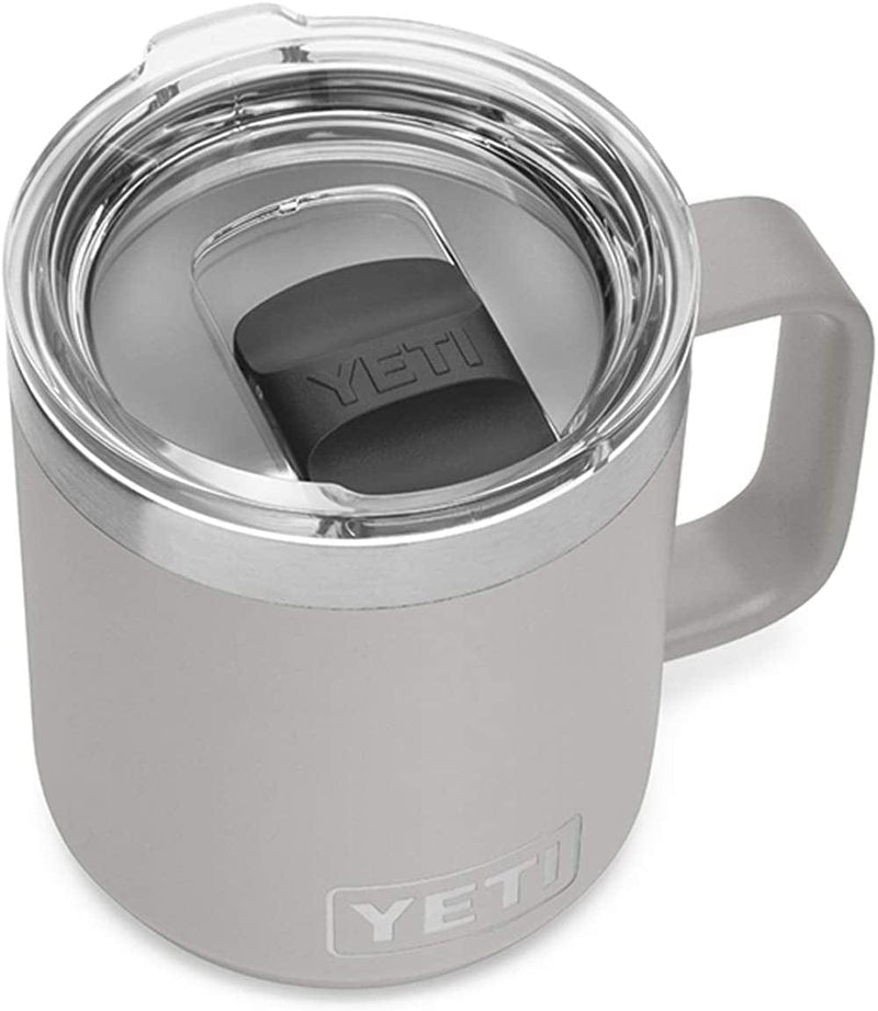 YETI Rambler 10 Oz Stackable Mug, Vacuum Insulated, Stainless Steel with Magslider Lid, Offshore Blue Home & Garden > Kitchen & Dining > Tableware > Drinkware YETI Granite Gray  