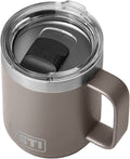 YETI Rambler 10 Oz Stackable Mug, Vacuum Insulated, Stainless Steel with Magslider Lid, Offshore Blue Home & Garden > Kitchen & Dining > Tableware > Drinkware YETI Sharptail Taupe  