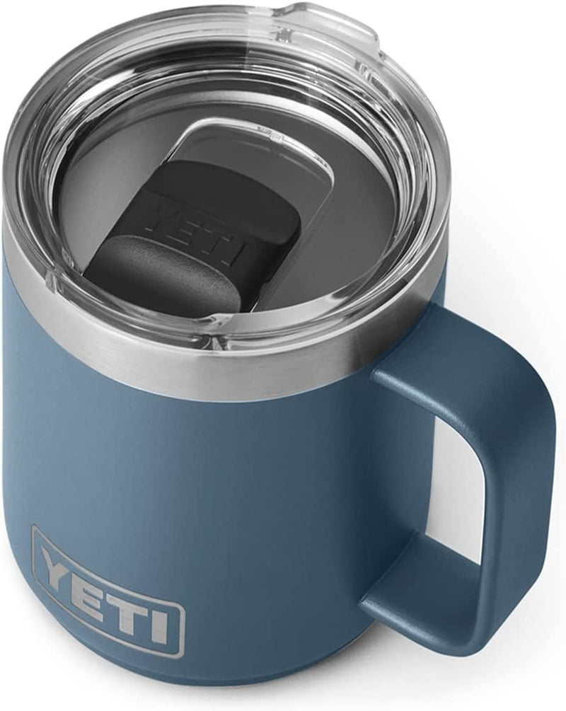 YETI Rambler 10 Oz Stackable Mug, Vacuum Insulated, Stainless Steel with Magslider Lid, Offshore Blue Home & Garden > Kitchen & Dining > Tableware > Drinkware YETI Nordic Blue  