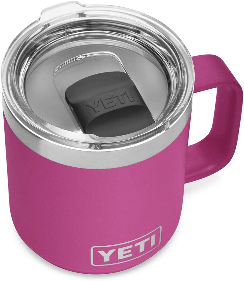YETI Rambler 10 Oz Stackable Mug, Vacuum Insulated, Stainless Steel with Magslider Lid, Offshore Blue Home & Garden > Kitchen & Dining > Tableware > Drinkware YETI Prickly Pear  