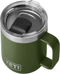 YETI Rambler 10 Oz Stackable Mug, Vacuum Insulated, Stainless Steel with Magslider Lid, Offshore Blue Home & Garden > Kitchen & Dining > Tableware > Drinkware YETI Highlands Olive  