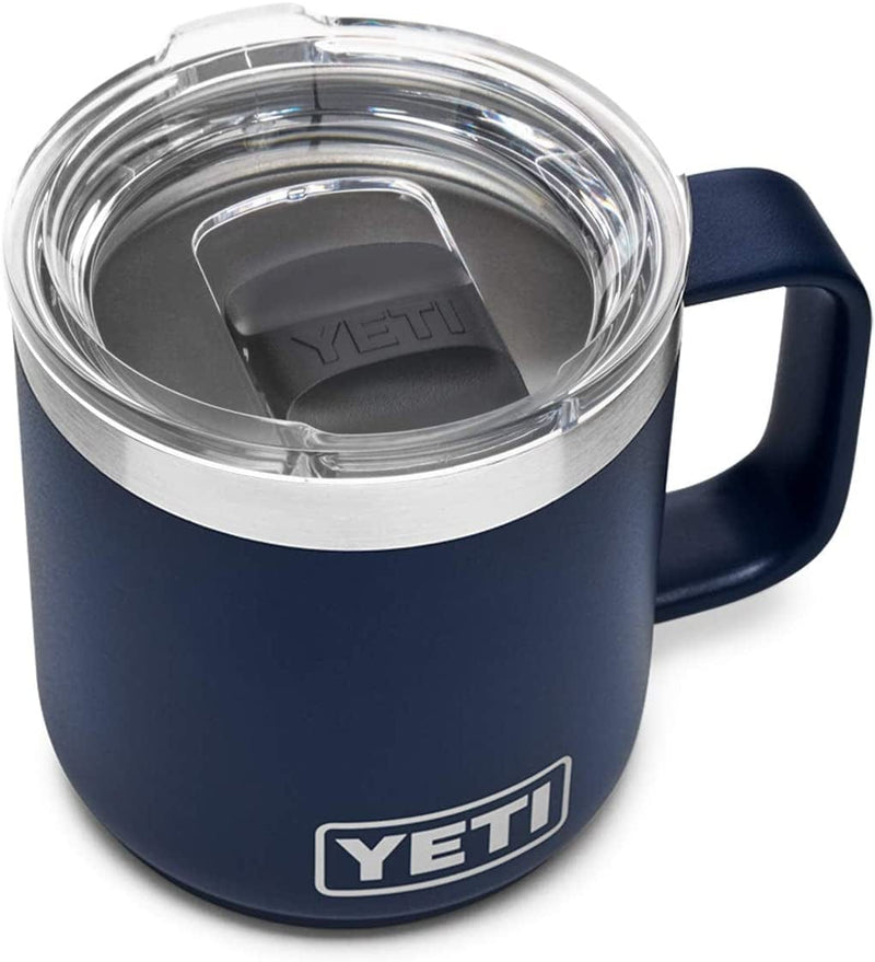 YETI Rambler 10 Oz Stackable Mug, Vacuum Insulated, Stainless Steel with Magslider Lid, Offshore Blue Home & Garden > Kitchen & Dining > Tableware > Drinkware YETI Navy  