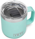 YETI Rambler 10 Oz Stackable Mug, Vacuum Insulated, Stainless Steel with Magslider Lid, Offshore Blue Home & Garden > Kitchen & Dining > Tableware > Drinkware YETI Seafoam  