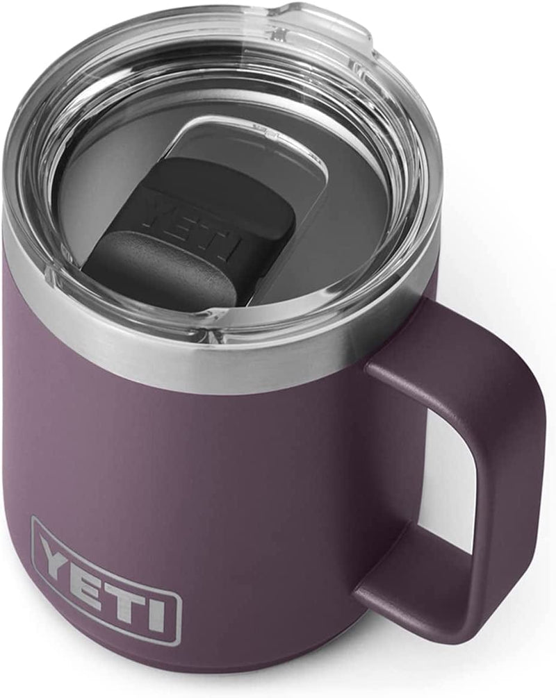 YETI Rambler 10 Oz Stackable Mug, Vacuum Insulated, Stainless Steel with Magslider Lid, Offshore Blue Home & Garden > Kitchen & Dining > Tableware > Drinkware YETI Nordic Purple  