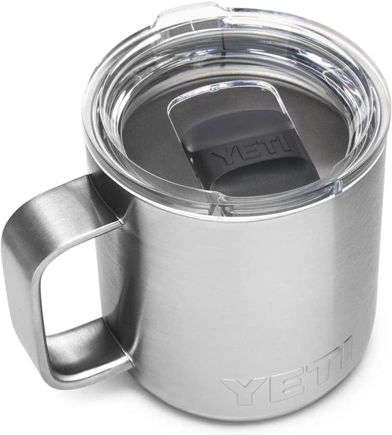 YETI Rambler 10 Oz Stackable Mug, Vacuum Insulated, Stainless Steel with Magslider Lid, Offshore Blue Home & Garden > Kitchen & Dining > Tableware > Drinkware YETI Stainless  