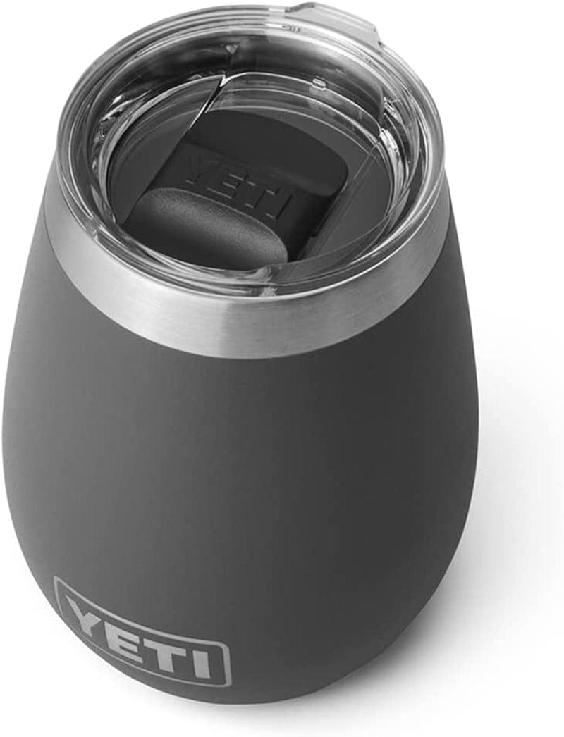 YETI Rambler 10 Oz Wine Tumbler, Vacuum Insulated, Stainless Steel with Magslider Lid
