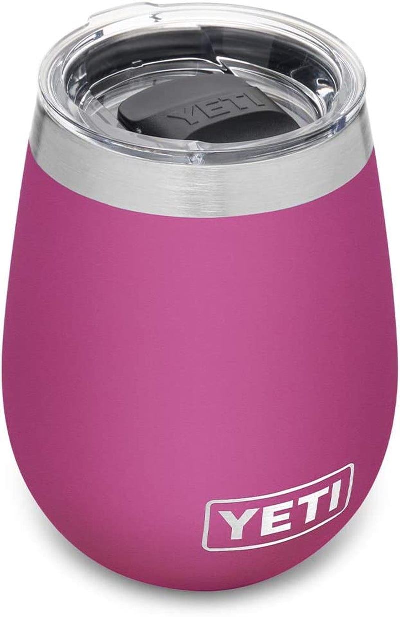 YETI Rambler 10 Oz Wine Tumbler, Vacuum Insulated, Stainless Steel with Magslider Lid Home & Garden > Kitchen & Dining > Tableware > Drinkware YETI Prickly Pear  