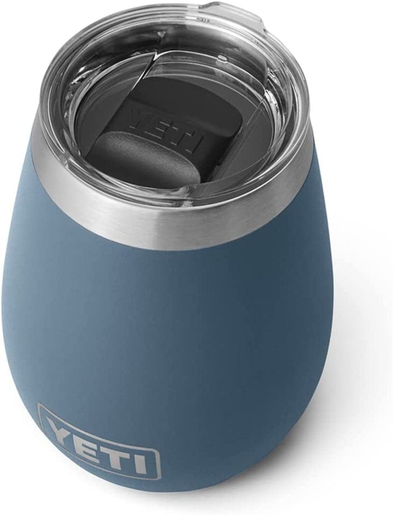 YETI Rambler 10 Oz Wine Tumbler, Vacuum Insulated, Stainless Steel with Magslider Lid Home & Garden > Kitchen & Dining > Tableware > Drinkware YETI Nordic Blue  