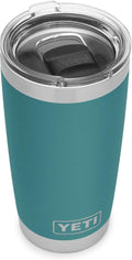YETI Rambler 20 Oz Stainless Steel Vacuum Insulated Tumbler W/Magslider Lid Home & Garden > Kitchen & Dining > Tableware > Drinkware YETI River Green 1 Count (Pack of 1) 