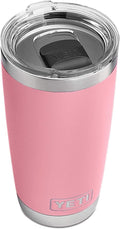 YETI Rambler 20 Oz Stainless Steel Vacuum Insulated Tumbler W/Magslider Lid Home & Garden > Kitchen & Dining > Tableware > Drinkware YETI Pink 1 Count (Pack of 1) 