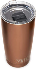 YETI Rambler 20 Oz Stainless Steel Vacuum Insulated Tumbler W/Magslider Lid Home & Garden > Kitchen & Dining > Tableware > Drinkware YETI Copper 1 Count (Pack of 1) 