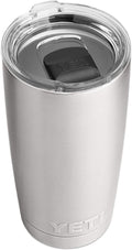 YETI Rambler 20 Oz Stainless Steel Vacuum Insulated Tumbler W/Magslider Lid Home & Garden > Kitchen & Dining > Tableware > Drinkware YETI All Stainless Steel 1 Count (Pack of 1) 