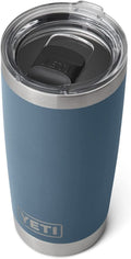 YETI Rambler 20 Oz Stainless Steel Vacuum Insulated Tumbler W/Magslider Lid Home & Garden > Kitchen & Dining > Tableware > Drinkware YETI Nordic Blue 1 Count (Pack of 1) 