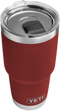 YETI Rambler 30 Oz Stainless Steel Vacuum Insulated Tumbler W/Magslider Lid Home & Garden > Kitchen & Dining > Tableware > Drinkware YETI Brick Red 1 Count (Pack of 1) 