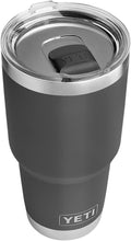 YETI Rambler 30 Oz Stainless Steel Vacuum Insulated Tumbler W/Magslider Lid Home & Garden > Kitchen & Dining > Tableware > Drinkware YETI Charcoal 1 Count (Pack of 1) 