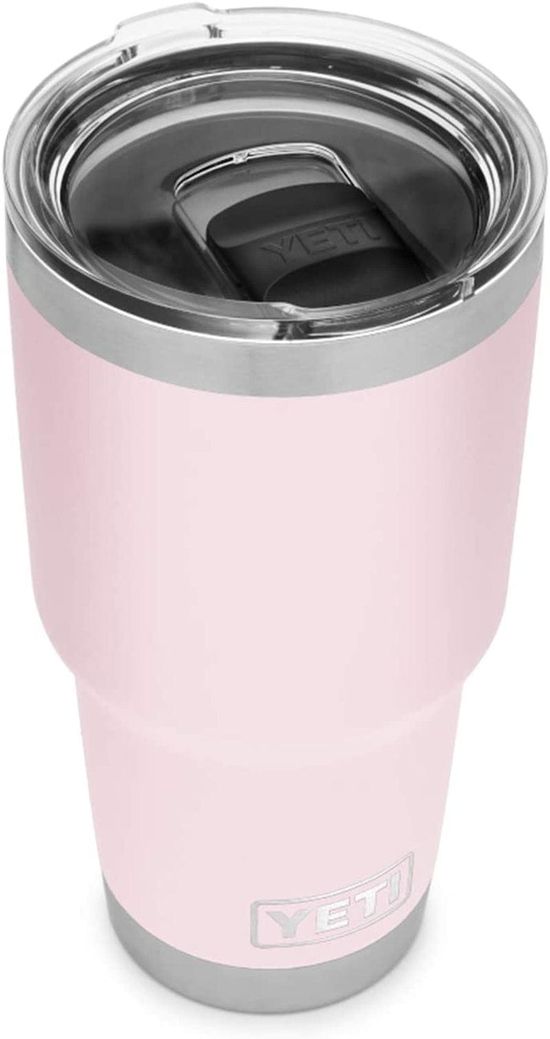 YETI Rambler 30 Oz Stainless Steel Vacuum Insulated Tumbler W/Magslider Lid Home & Garden > Kitchen & Dining > Tableware > Drinkware YETI Ice Pink 1 Count (Pack of 1) 