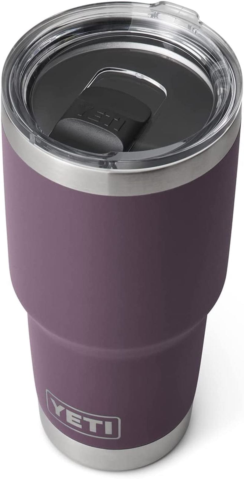 YETI Rambler 30 Oz Stainless Steel Vacuum Insulated Tumbler W/Magslider Lid Home & Garden > Kitchen & Dining > Tableware > Drinkware YETI Nordic Purple 1 Count (Pack of 1) 