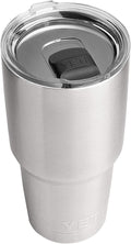 YETI Rambler 30 Oz Stainless Steel Vacuum Insulated Tumbler W/Magslider Lid Home & Garden > Kitchen & Dining > Tableware > Drinkware YETI Stainless 1 Count (Pack of 1) 