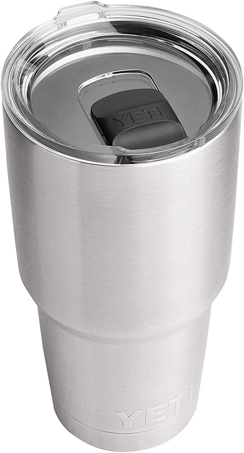 YETI Rambler 30 Oz Stainless Steel Vacuum Insulated Tumbler W/Magslider Lid Home & Garden > Kitchen & Dining > Tableware > Drinkware YETI Stainless 1 Count (Pack of 1) 