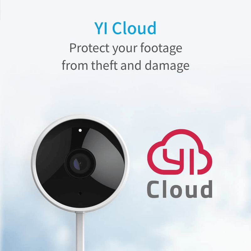 YI Security Camera Outdoor, 1080p Outside Surveillance Front Door IP Smart Cam with Waterproof, WiFi, Cloud, Night Vision, Motion Detection Sensor, Smartphone App, Works with Alexa Cameras & Optics > Cameras > Surveillance Cameras YI   
