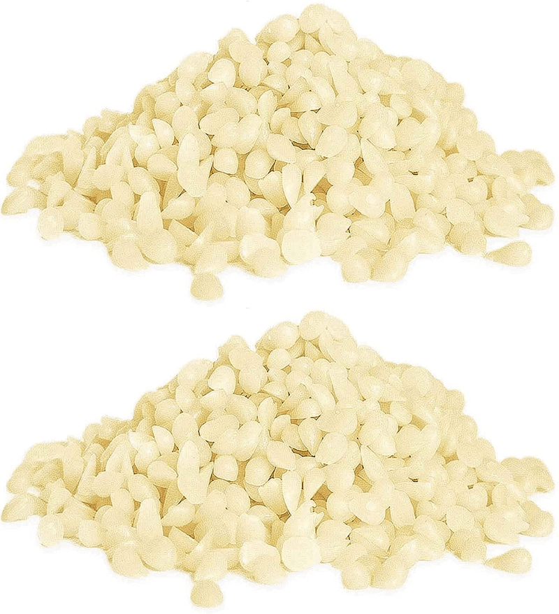 YIHANG White Beeswax Pellets 10 lb-(160 oz) (Four Pack) Home & Garden > Decor > Home Fragrances > Candles YIHANG Two Pack  