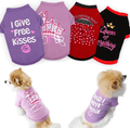 Yikeyo Xs Puppy Clothes Girl - Yorkie Clothes for Small Dogs - Small Puppy Clothes Boy - Xs Dog Clothes Girl - Tea Cup Puppy Clothes - Female Dog Clothes - Girl Dog Clothes Animals & Pet Supplies > Pet Supplies > Dog Supplies > Dog Apparel Yikeyo 4PC Small 
