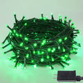 YIQU Upgraded 82FT 200 LED Christmas String Lights Outdoor/Indoor, Extendable Green Wire, Super Bright with 8 Modes, Waterproof Fairy String Lights for Xmas Tree Holiday Party Garden (Warm White) Home & Garden > Lighting > Light Ropes & Strings Zhongshan MLS Electronics Co., LTD. Green 200LED 