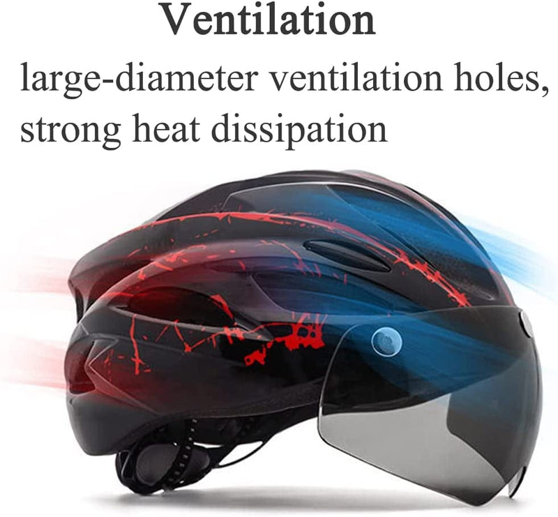 YITELA Turn Signal Bike Helmet, MIPS Smart Breathable Bike Helmet, Mountain and Road Adult Bike Helmet with CPSC and FCC Dual Certified, Remote Control and Rear LED Lights Men and Women Scooter Helmet Sporting Goods > Outdoor Recreation > Cycling > Cycling Apparel & Accessories > Bicycle Helmets YITELA   