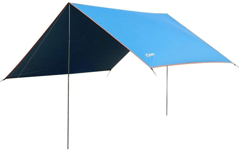 Yodo Lightweight Hammock Sun Shelter Shade Tent Tarp Awning Canopy with Poles and Stakes for Outdoor Camping Hiking Backpacking Picnic Fishing Sporting Goods > Outdoor Recreation > Camping & Hiking > Tent Accessories Yodo Group   