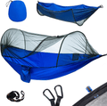 Yoomo Camping Hammock， Portable Lightweight Parachute Nylon Hammock with Tree Straps for Backpacking, Camping, Travel, Beach, Garden. (09-Gray/Orange) Home & Garden > Lawn & Garden > Outdoor Living > Hammocks YOOMO 07-blue  