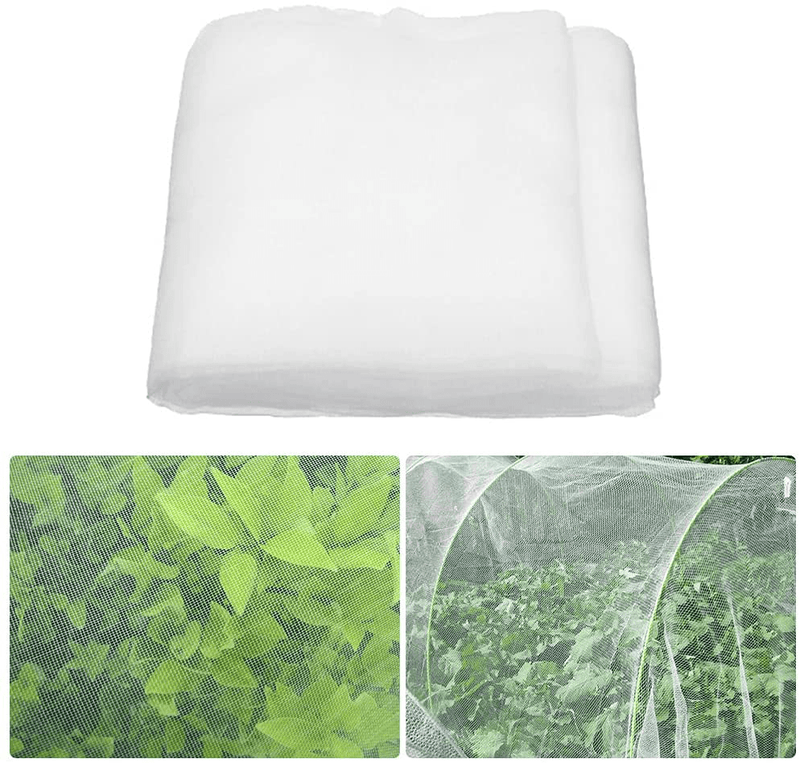 Yosuny Garden Netting Mesh Bug Insect Netting for Plants 8.2Ftx24.6Ft Bird Netting for Garden Mosquito Net Pest Barrier Garden Mesh Plant Cover Protect Fruit Trees Vegetables Sporting Goods > Outdoor Recreation > Camping & Hiking > Mosquito Nets & Insect Screens Yosuny   