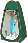Your Choice Oversized 6.89FT Pop up Privacy Tent - Camping Shower Changing Tent, Portable Bathroom Toilet Room Sporting Goods > Outdoor Recreation > Camping & Hiking > Portable Toilets & Showers Your Choice Dark Green  