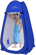 Your Choice Oversized 6.89FT Pop up Privacy Tent - Camping Shower Changing Tent, Portable Bathroom Toilet Room Sporting Goods > Outdoor Recreation > Camping & Hiking > Portable Toilets & Showers Your Choice blue  