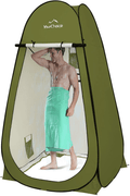 Your Choice Oversized 6.89FT Pop up Privacy Tent - Camping Shower Changing Tent, Portable Bathroom Toilet Room Sporting Goods > Outdoor Recreation > Camping & Hiking > Portable Toilets & Showers Your Choice Green  