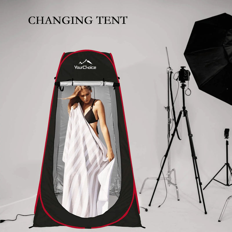Your Choice Privacy Tent - Pop up Shower Changing Toilet Tent Portable Camping Privacy Shelters Room 6.2 FT Tall with Carrying Bag for Outdoors Indoors Sporting Goods > Outdoor Recreation > Camping & Hiking > Portable Toilets & Showers Your Choice   