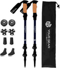 YOUR GEAR GUY: Hiking Poles Better than Carbon Fiber and Lighter than 6061 Aluminum for Women & Men of All Ages Sporting Goods > Outdoor Recreation > Camping & Hiking > Hiking Poles Your Gear Guy blue  