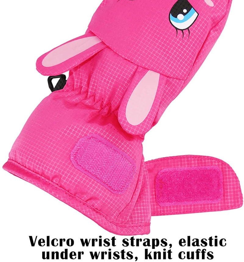 YR.Lover Children Ski Gloves Winter Warm Outdoor Riding Thickening Gloves(2-4Y)  KOL DEALS   