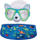 YUENREE Fun Unisex-Child Swim Goggles - Suitable for Kids Boys Girls Ages 4-12 - with Hard Travel Case
