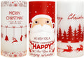 YUROZAC Christmas Flameless Candles with 6H Timer, Flickering Battery Operated Real Wax Electric LED Pillar Candles for Xmas Decoration Fairy Angel Reindeer Decal Set of 3, D3" x H6" Home & Garden > Decor > Seasonal & Holiday Decorations& Garden > Decor > Seasonal & Holiday Decorations YUROZAC Christmas Classic  
