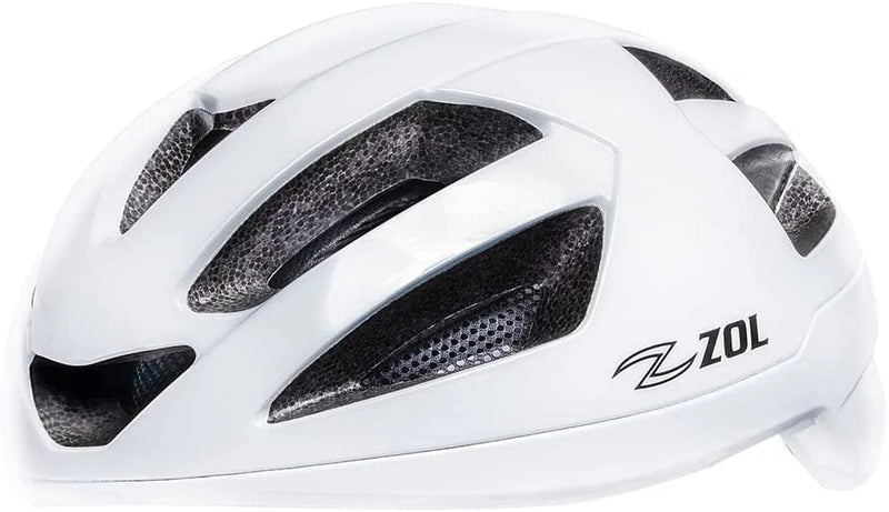 Z ZOL Sprinter Certified Bicycle Helmet Road Adult Bike Helmets Lightweight Cycling Bike Helmets for Adults Men and Women Comfort with Pads and Dial Adjustment Sporting Goods > Outdoor Recreation > Cycling > Cycling Apparel & Accessories > Bicycle Helmets Z ZOL White Large/XLarge 