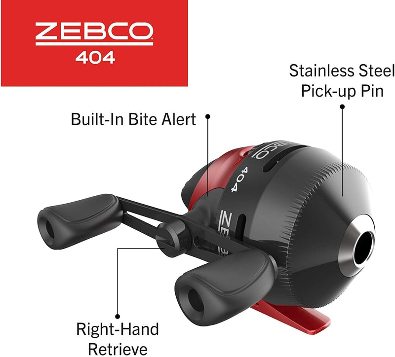 Zebco 202 & 404 Spincast Reels and Fishing Rod Combos (2-Pack) Sporting Goods > Outdoor Recreation > Fishing > Fishing Rods Zebco   