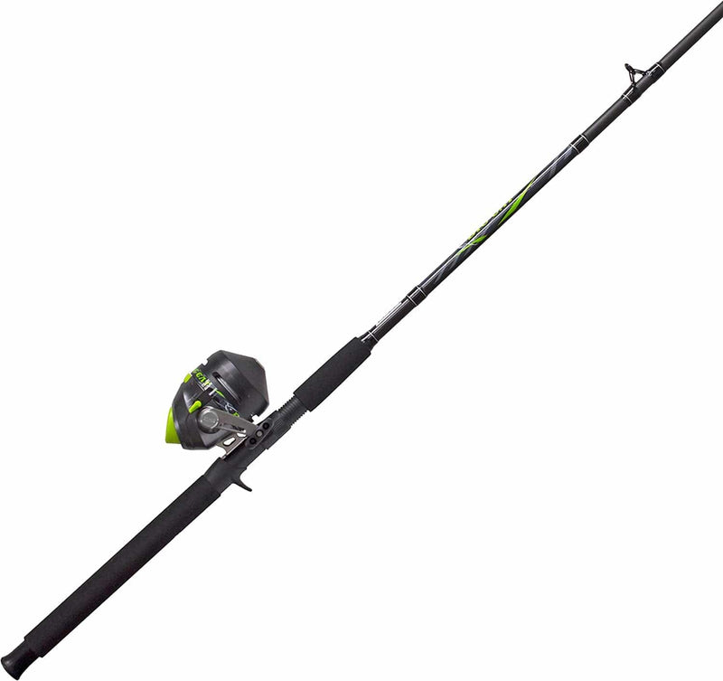 Zebco Big Cat Spincast Reel and Fishing Rod Combo, All-Metal Gears, Changeable Right- or Left-Hand Retrieve Sporting Goods > Outdoor Recreation > Fishing > Fishing Rods Zebco 7'0" Rod, Size 80 Reel (2017)  