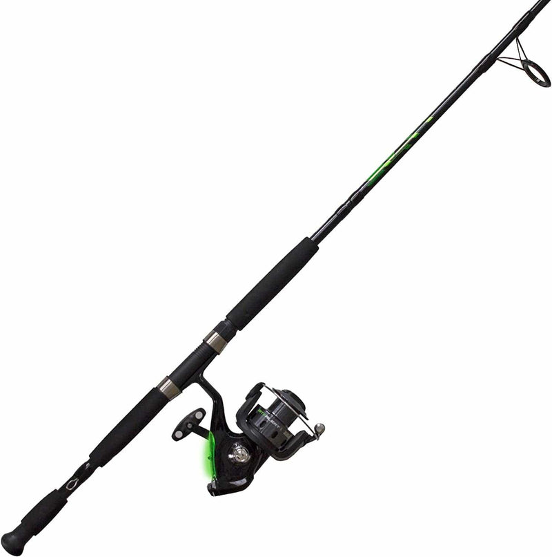 Zebco Bite Alert Spinning Reel and Fishing Rod 2-Piece Combo, Extended EVA Handle, Instant Anti-Reverse Clutch, Size 60 Reel, Sporting Goods > Outdoor Recreation > Fishing > Fishing Rods Zebco Brands Spinning Reel (2017)  