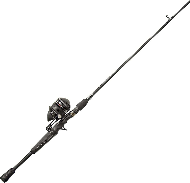 Zebco Omega Pro Spincast Reel and Fishing Rod Combo, IM6 Graphite Fishing Pole, Size 30 Reel, Pre-Spooled with 10-Pound Zebco Line