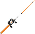 Zebco Roam Spincast Reel and 2-Piece Fishing Rod Combo, Durable 6-Foot Fiberglass Rod with ComfortGrip Handle, Instant Anti-Reverse Fishing Reel