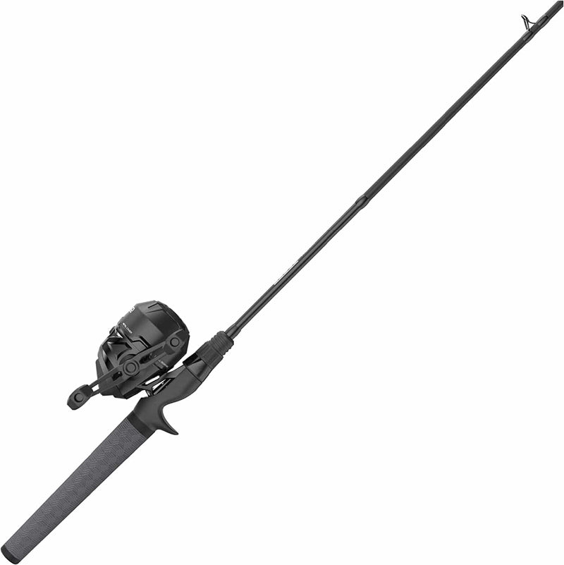 Zebco Roam Spincast Reel and Fishing Rod Combo, 6-Foot 2-Piece Fiberglass Fishing Pole with Comfortgrip Handle