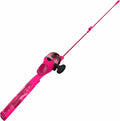 Zebco Splash Kids Spincast Reel and Fishing Rod Combo, 29" Durable Floating Fiberglass Rod with Tangle-Free Design, Oversized Reel Handle Knob, Pre-Spooled with 6-Pound Zebco Fishing Line Sporting Goods > Outdoor Recreation > Fishing > Fishing Rods Zebco Pink  