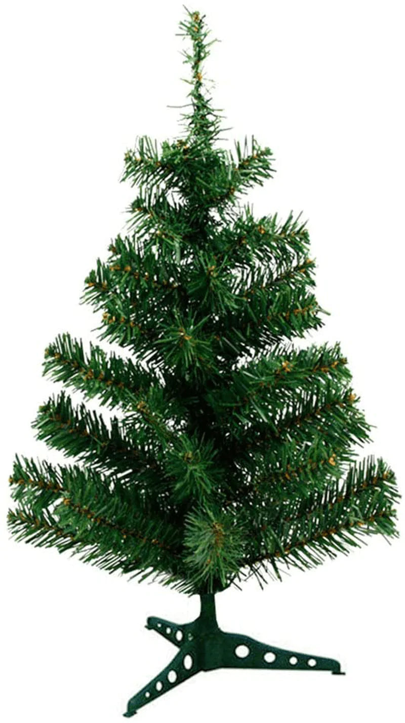 ZFRANC Christmas Tree Mini Pine Xmas Tree Set with Stand & Ornaments,Holiday Decoration for Home,24inch (18inch) Home & Garden > Decor > Seasonal & Holiday Decorations > Christmas Tree Stands ZFRANC   